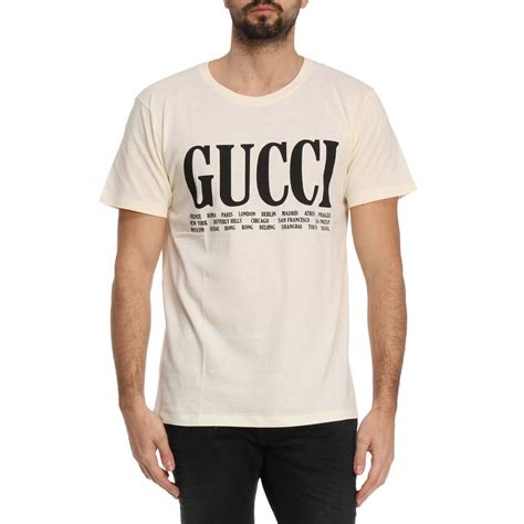 gucci t shirts white|gucci t shirt men white.